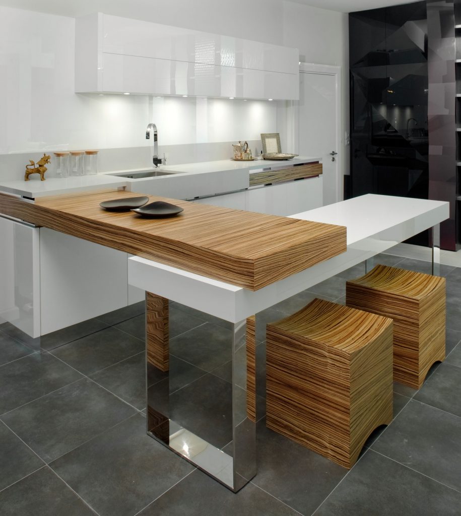 Japandi style kitchen