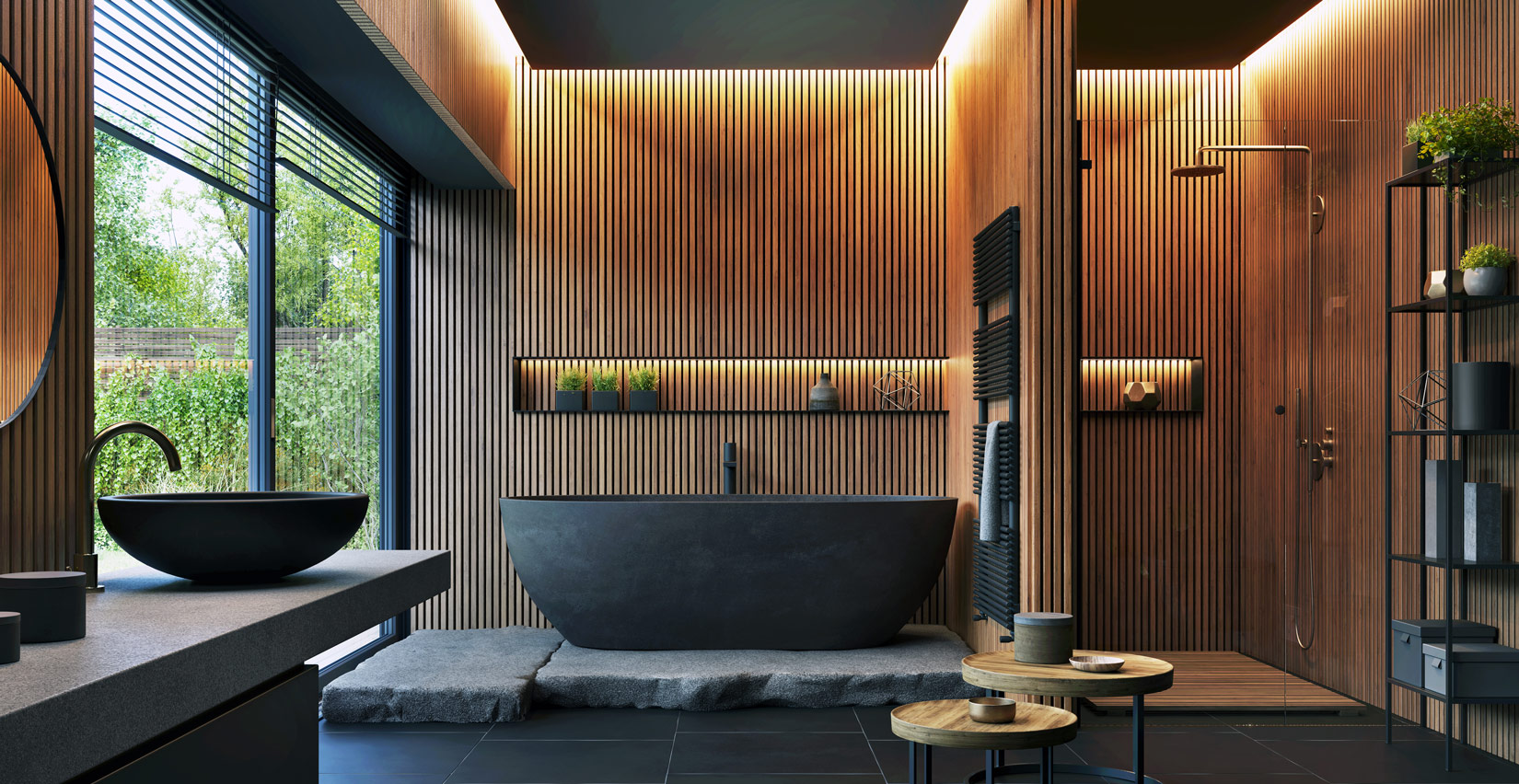 Japandi-Look-bathroom-spa – TileTown Blog