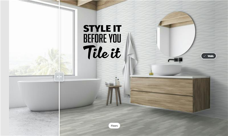 Upload a pic of your room & SEE our tiles in your space. ✨